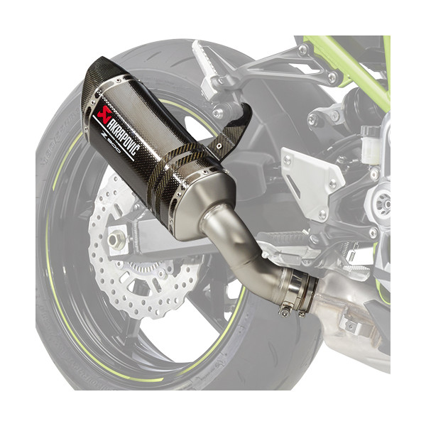 Kawasaki Akrapovic carbon exhaust